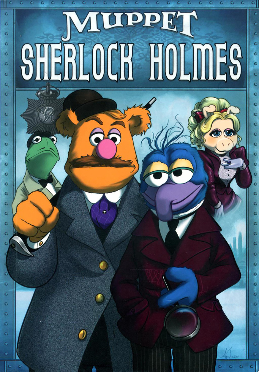 Couverture de l'album BD Disney Tome 19 Muppet - Sherlock Holmes