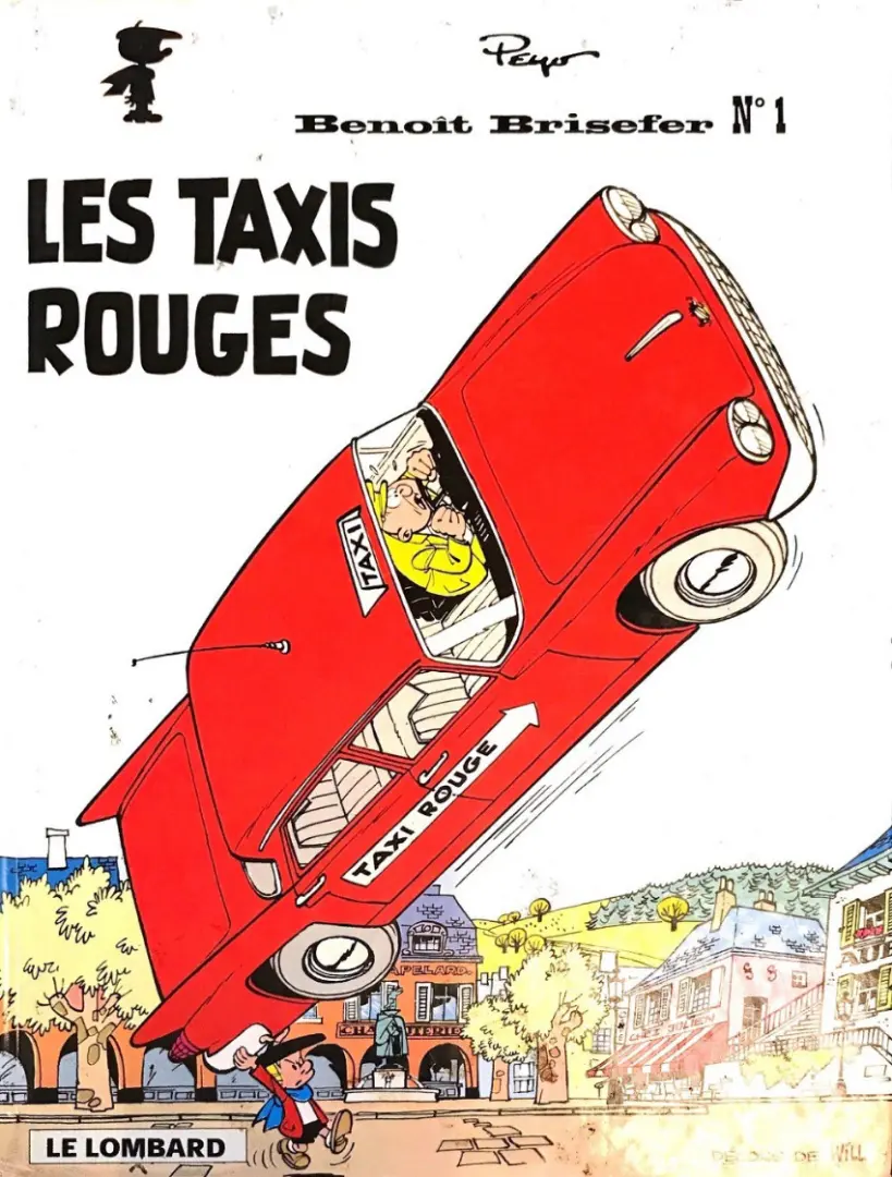Couverture de l'album Benoît Brisefer Tome 1 Les taxis rouges