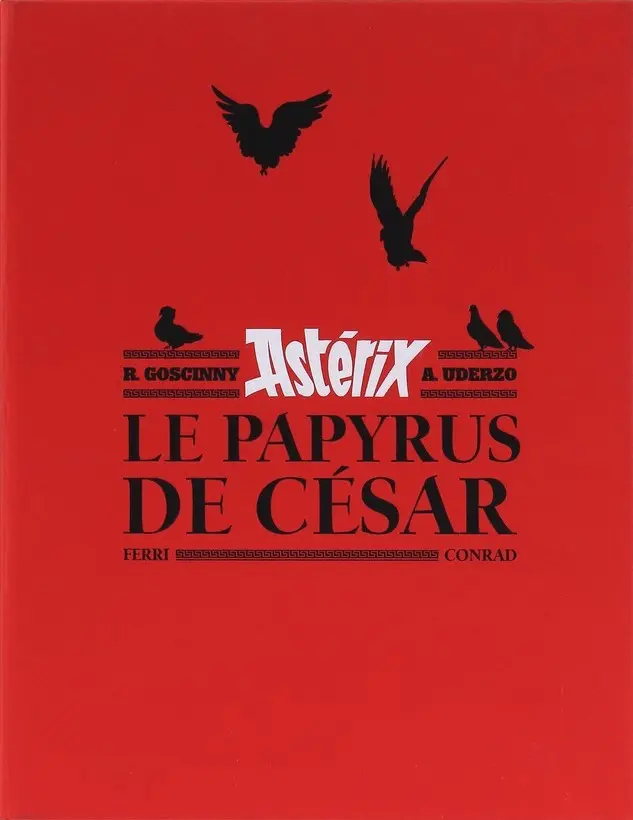 Couverture de l'album Astérix Tome 36 Le papyrus de César