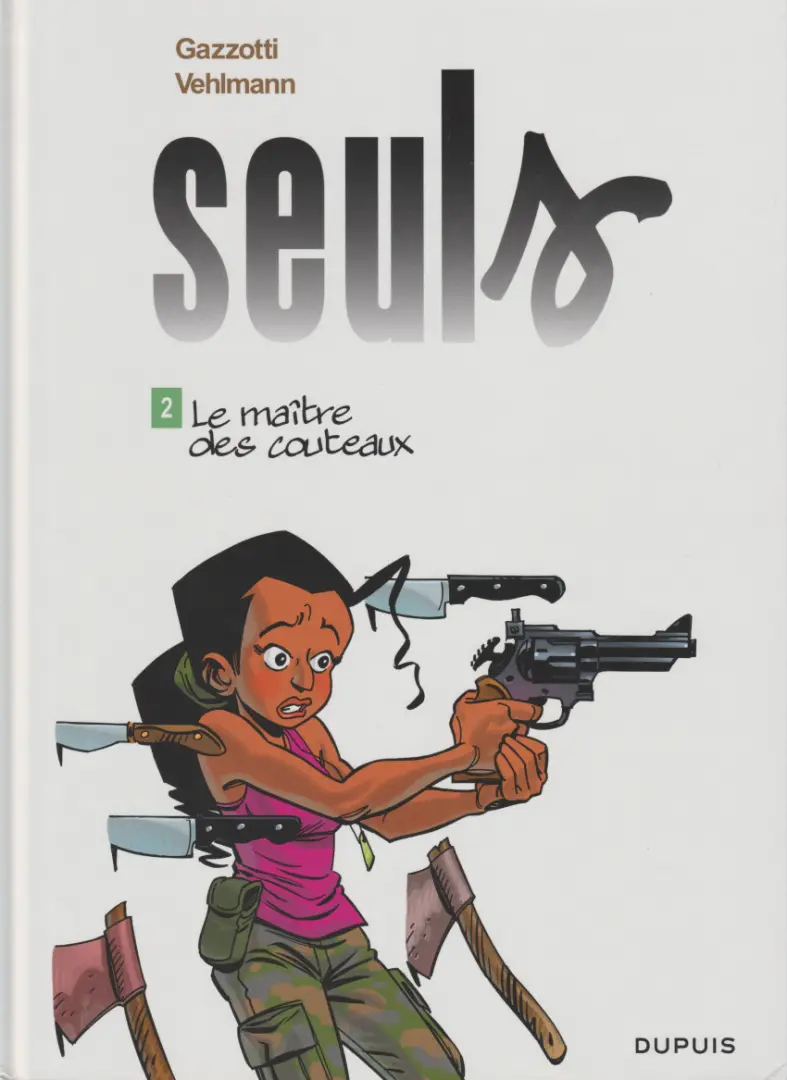 Couverture de l'album Seuls Tome 2 Le maître des couteaux