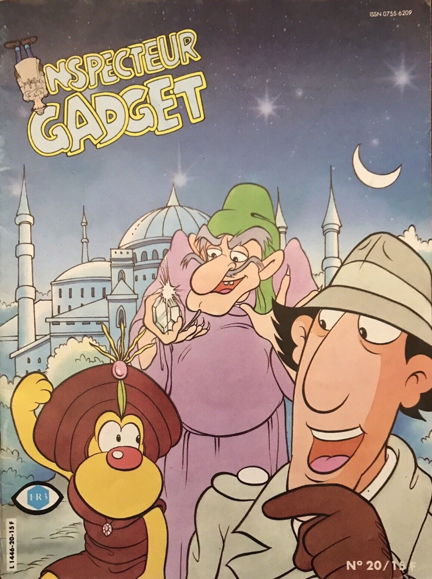 Couverture de l'album Inspecteur Gadget 1ère série N° 20