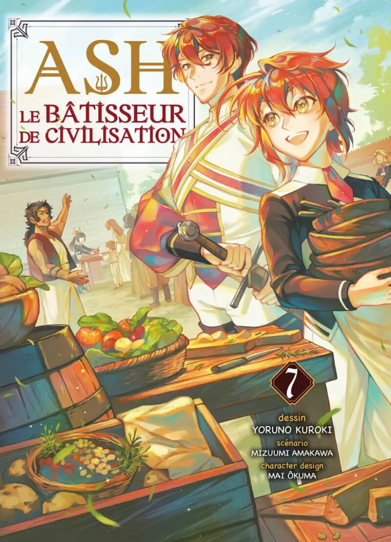 Couverture de l'album Ash, le bâtisseur de civilisation 7
