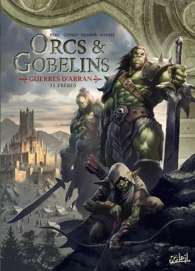 Couverture de l'album Orcs & Gobelins Tome 33 Frères