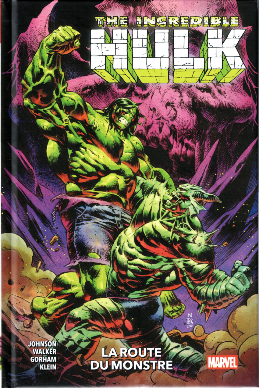 Couverture de l'album The incredible Hulk 6 La route du monstre