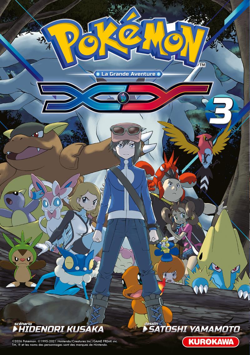 Couverture de l'album Pokémon : XY 3 La grande aventure