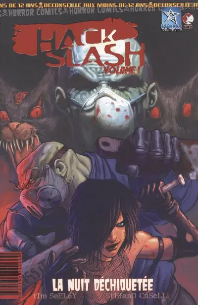 Couverture de l'album Hack slash Tome 1 La nuit déchiquetée