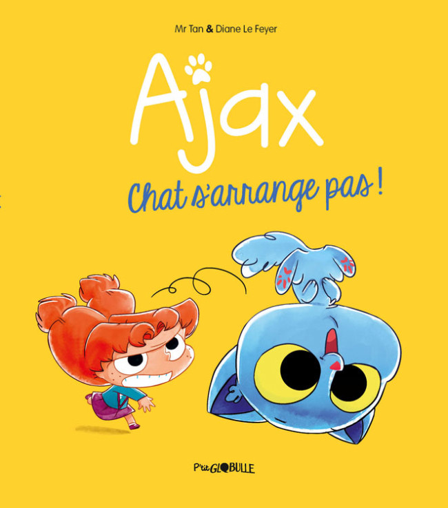 Couverture de l'album Ajax - Mortelle Adèle Tome 2 Chat s'arrange pas !