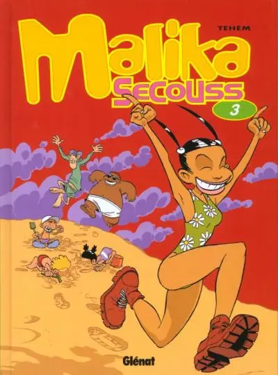 Couverture de l'album Malika Secouss Tome 3 Crache ta joie