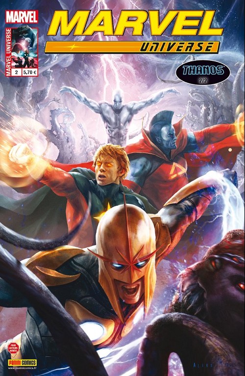 Couverture de l'album Marvel Universe Tome 2 Thanos 2/2