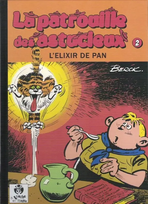 Couverture de l'album La Patrouille des astucieux Tome 2 L'élixir de Pan