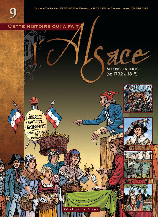 Couverture de l'album L'Alsace Tome 9 Allons, enfants... (de 1792 à 1815)
