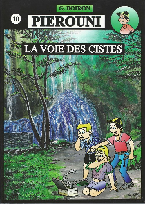 Couverture de l'album Pierouni Tome 10 La voie des Cistes