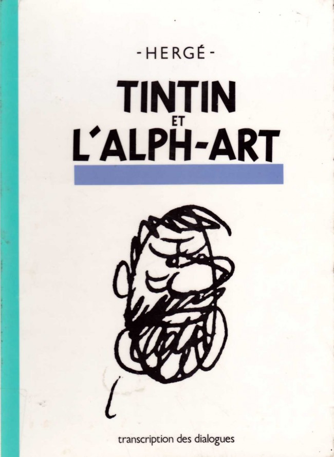 Planche de l'album Tintin Tome 24 Tintin et l'Alph-Art
