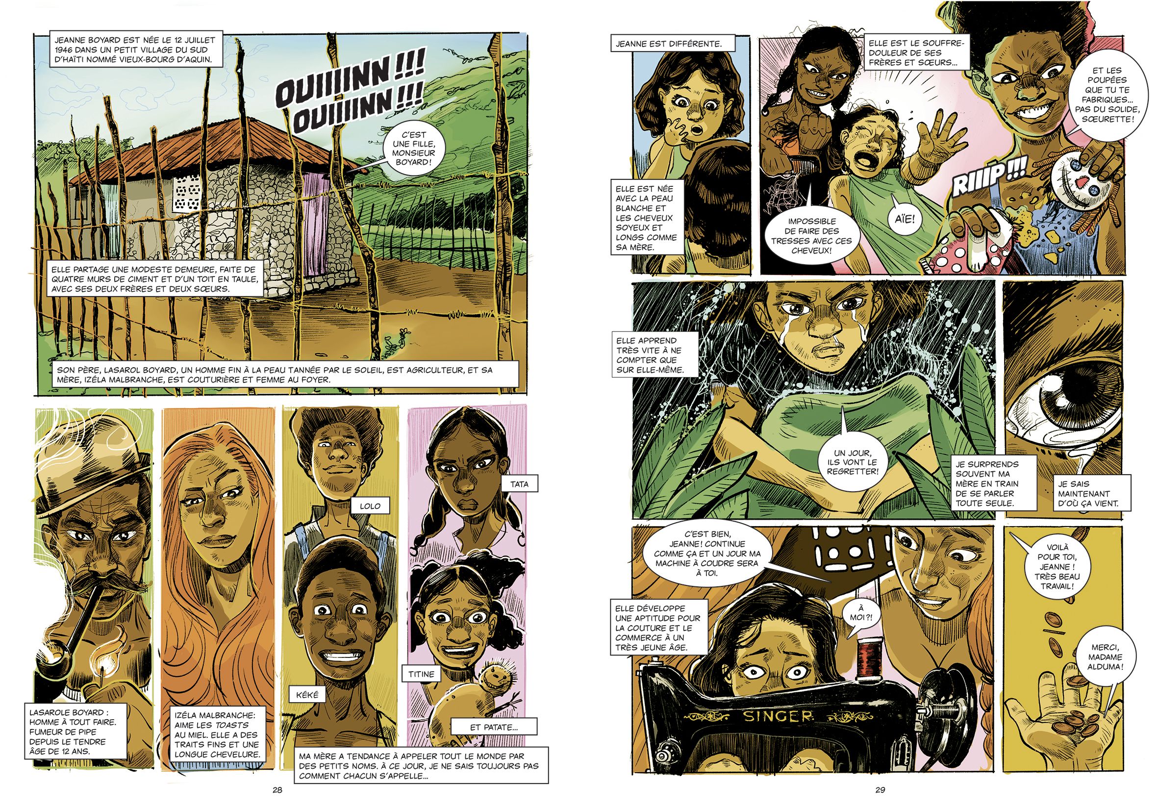 Planche de l'album Migrasyon