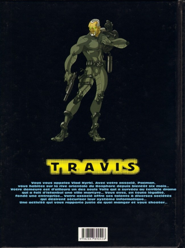 Verso de l'album Travis Tome 6.2 Topkapi