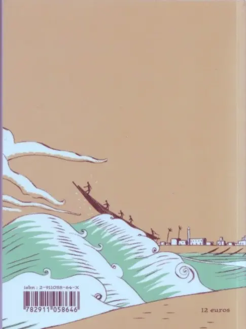 Verso de l'album Le troisième thé