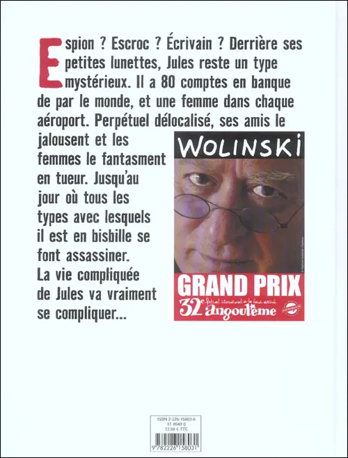 Verso de l'album Une vie compliquée