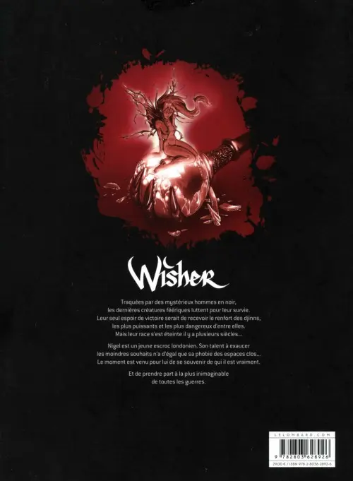 Verso de l'album Wisher L'intégrale