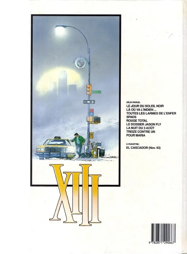 Verso de l'album XIII Tome 9 Pour Maria