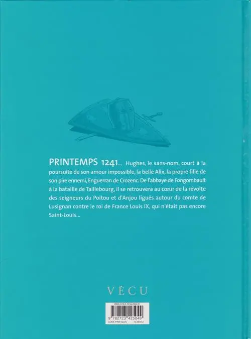 Verso de l'album Les Aigles décapitées Tome 3 Les éperons d'or