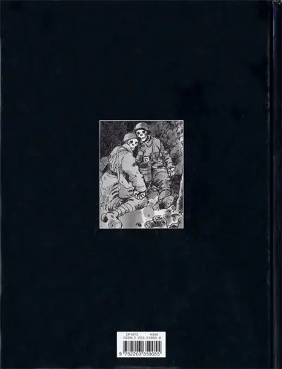Verso de l'album C'était la guerre des tranchées
