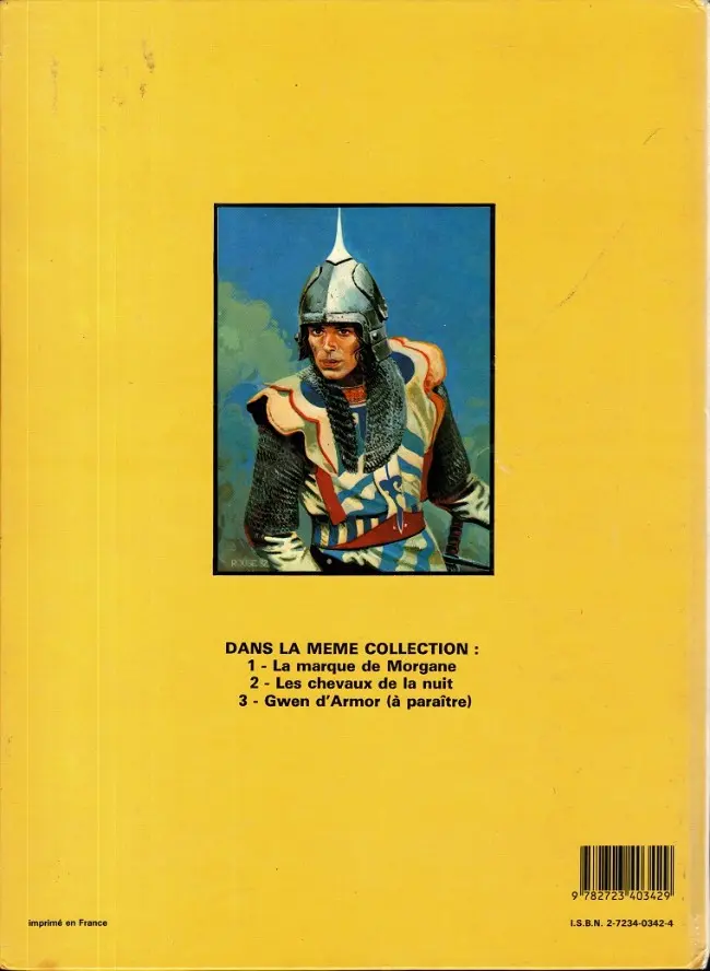 Verso de l'album Les Écluses du ciel Tome 1 La marque de Morgane
