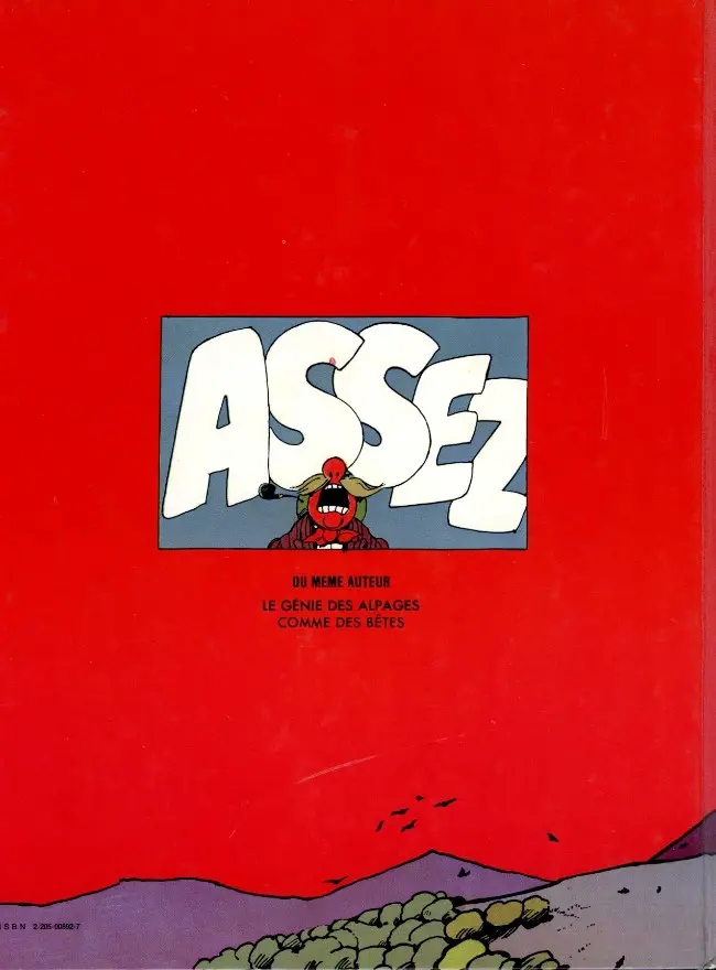 Verso de l'album Le Génie des Alpages Tome 2 Comme des bêtes