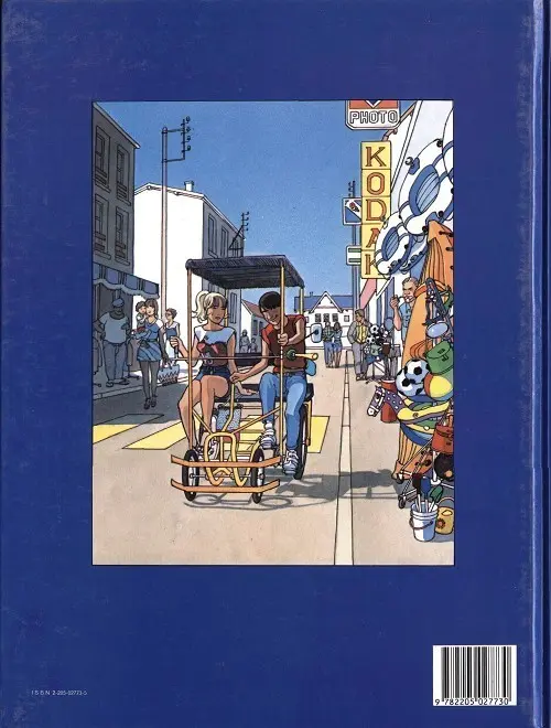 Verso de l'album Goudard Tome 4 Goudard et la parisienne