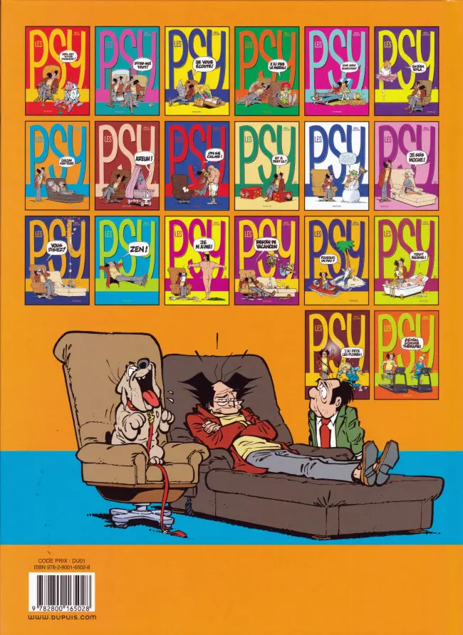 Verso de l'album Les Psy Tome 7 Chacun son tour !