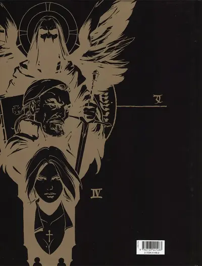Verso de l'album Le Troisième Testament Tome 4 Jean, ou le jour du corbeau
