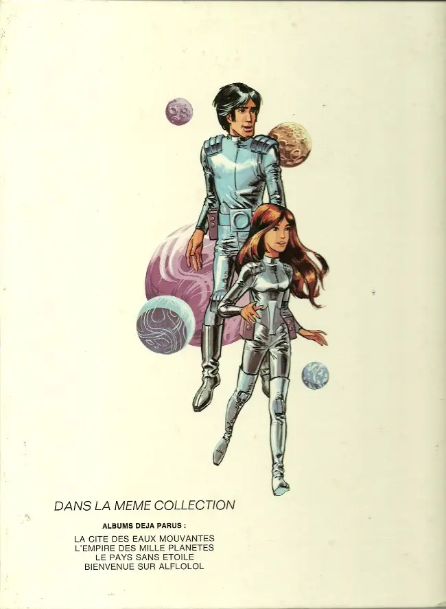 Verso de l'album Valérian Tome 2 L'empire des mille planètes