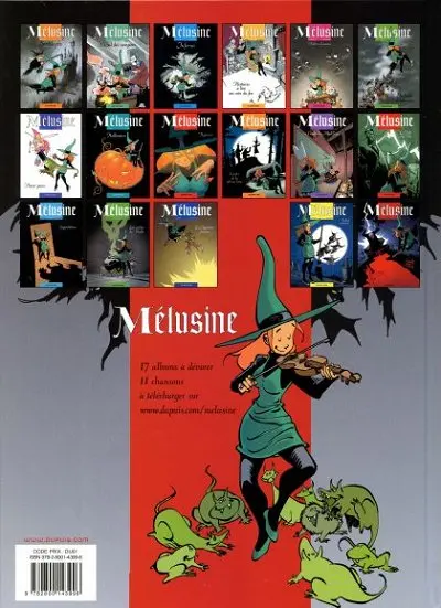 Verso de l'album Mélusine Tome 17 Sang pour sang