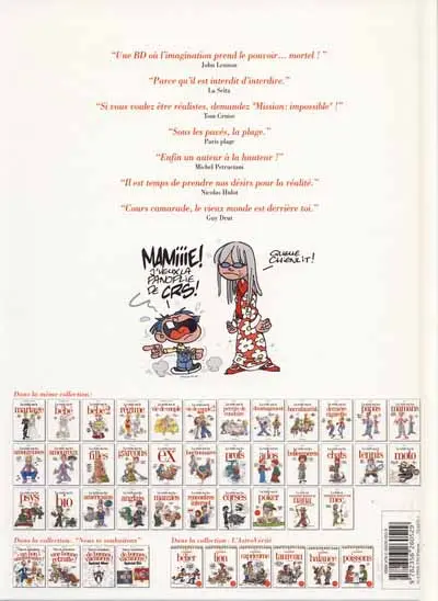 Verso de l'album La Vérité sur... Tome 35 Mai 68
