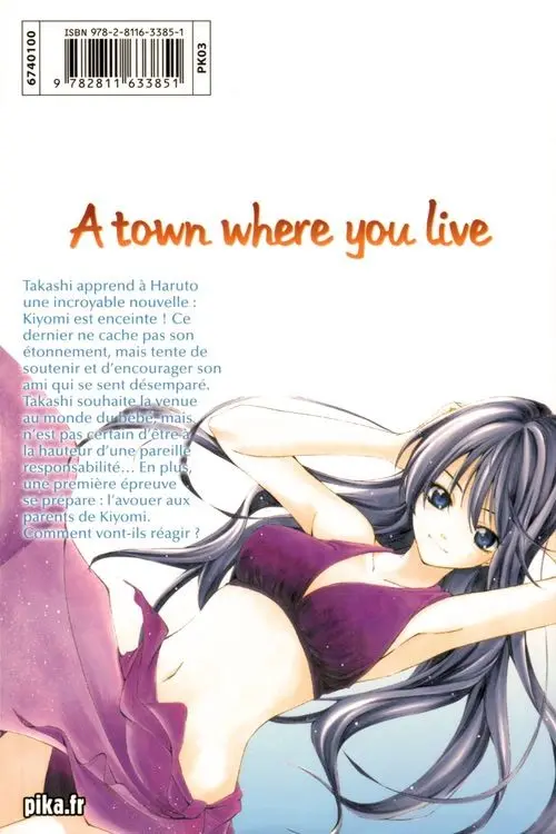 Verso de l'album A town where you live 24