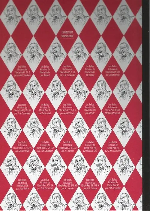 Verso de l'album Les Belles histoires de l'Oncle Paul Tome 42