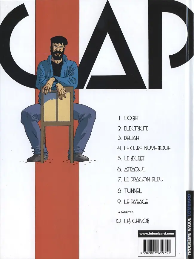 Verso de l'album Capricorne Tome 9 Le passage