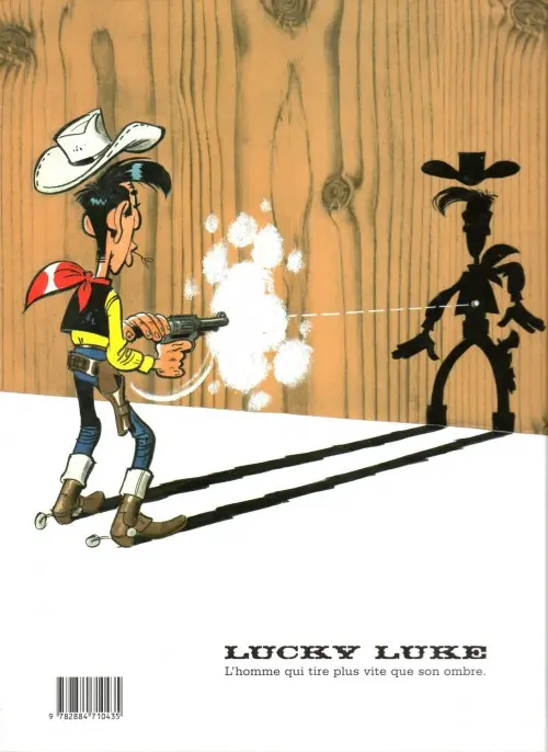 Verso de l'album Lucky Luke Tome 69 Marcel Dalton