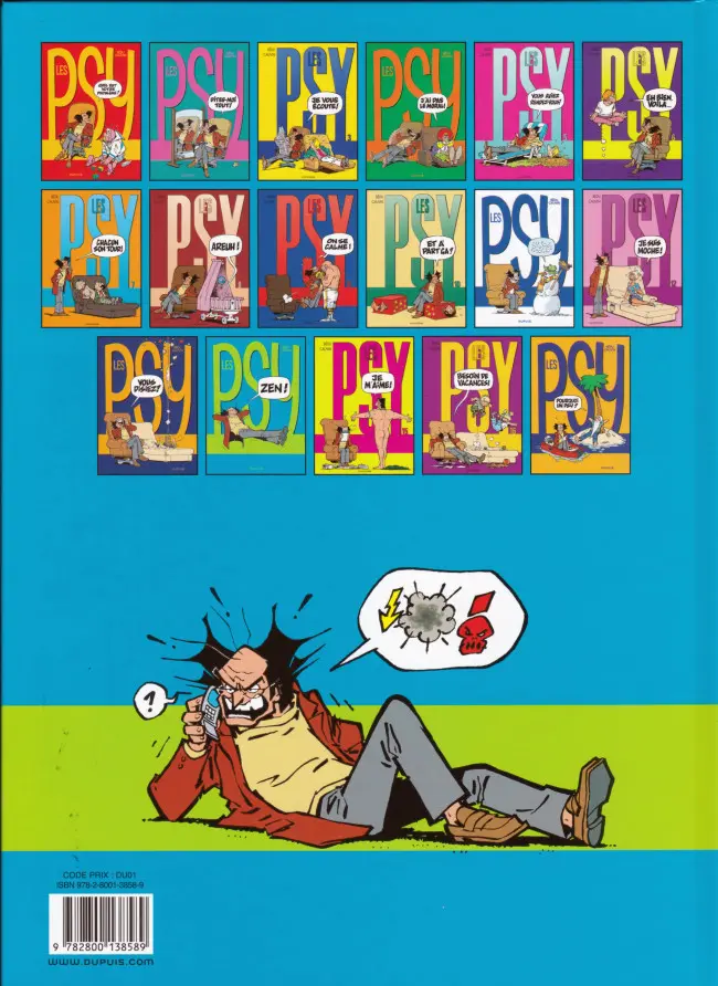 Verso de l'album Les Psy Tome 14 Zen !