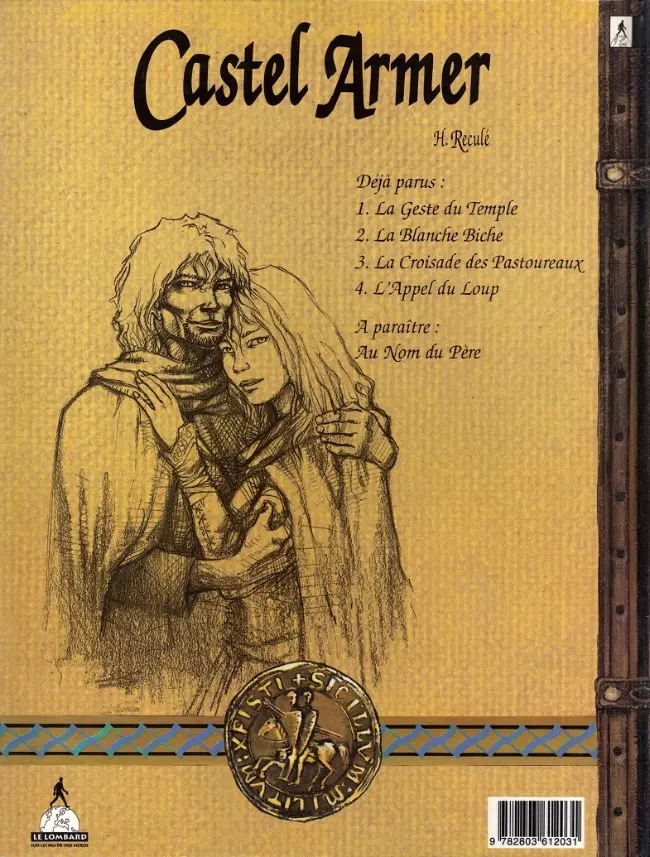 Verso de l'album Castel Armer Tome 4 L'appel du Loup