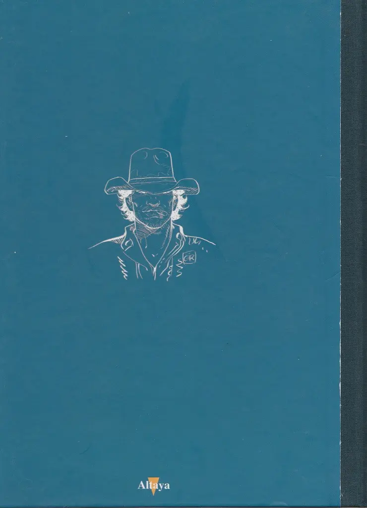 Verso de l'album Blueberry Édition collector Tome 16 Le hors-la-loi