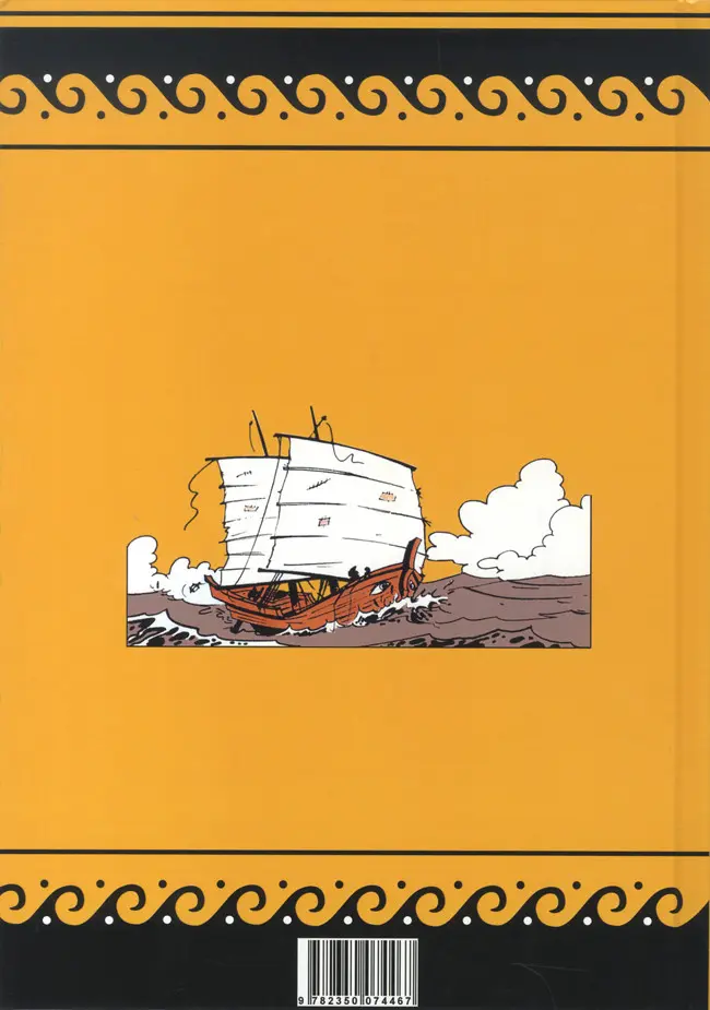 Verso de l'album Saxophon et Alertogas Dans le sillage des Argonautes...