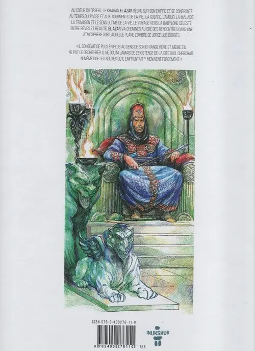 Verso de l'album El Azar