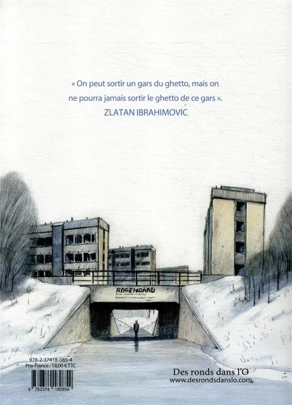 Verso de l'album Zlatan Histoire d'un Champion