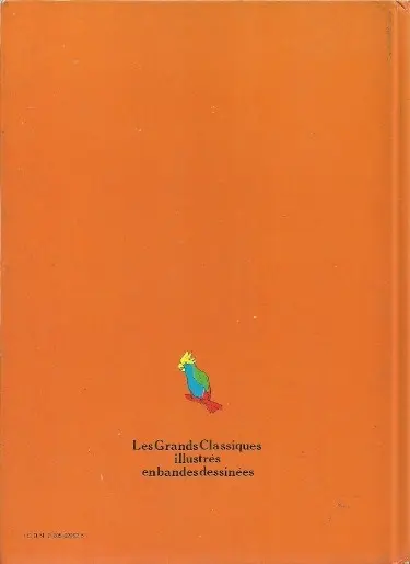 Verso de l'album Robinson Crusoé