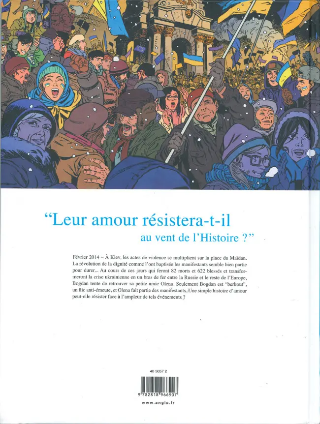 Verso de l'album Maïdan Love 1 Olena