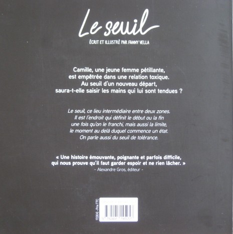 Verso de l'album Le seuil