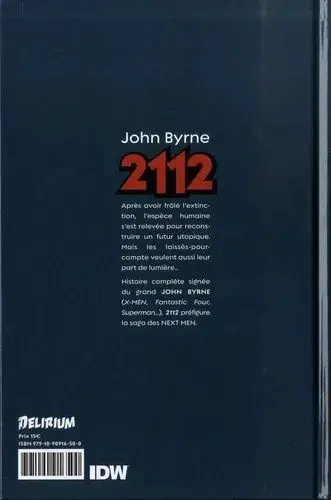 Verso de l'album 2112