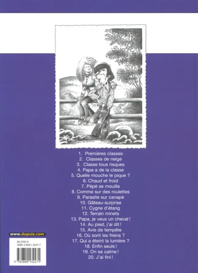 Verso de l'album Cédric Tome 16 Où sont les freins ?