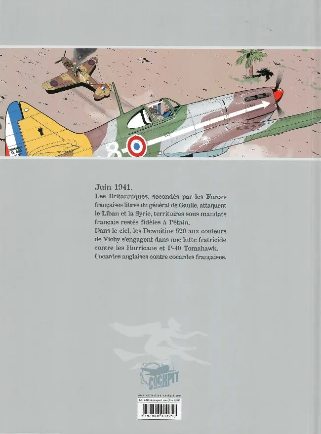 Verso de l'album Ciel de guerre Tome 3 Alerte en Syrie