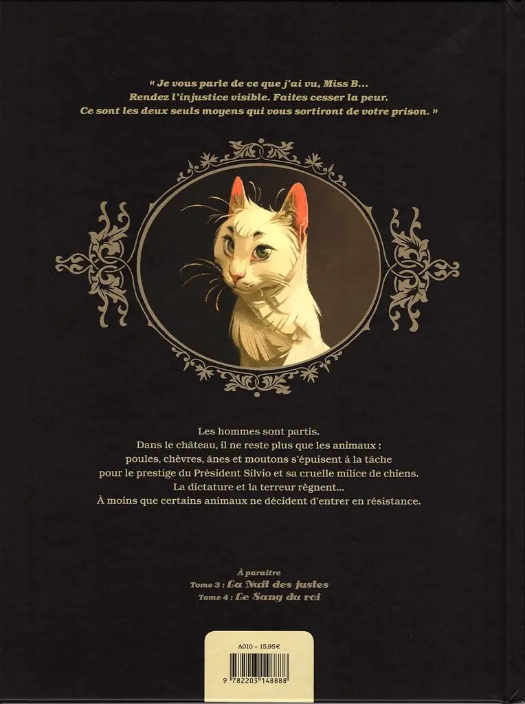 Verso de l'album Le Château des animaux Tome 1 Miss Bengalore